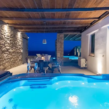 Amallini Mykonos Вилла Пляж Супер-Парадайз